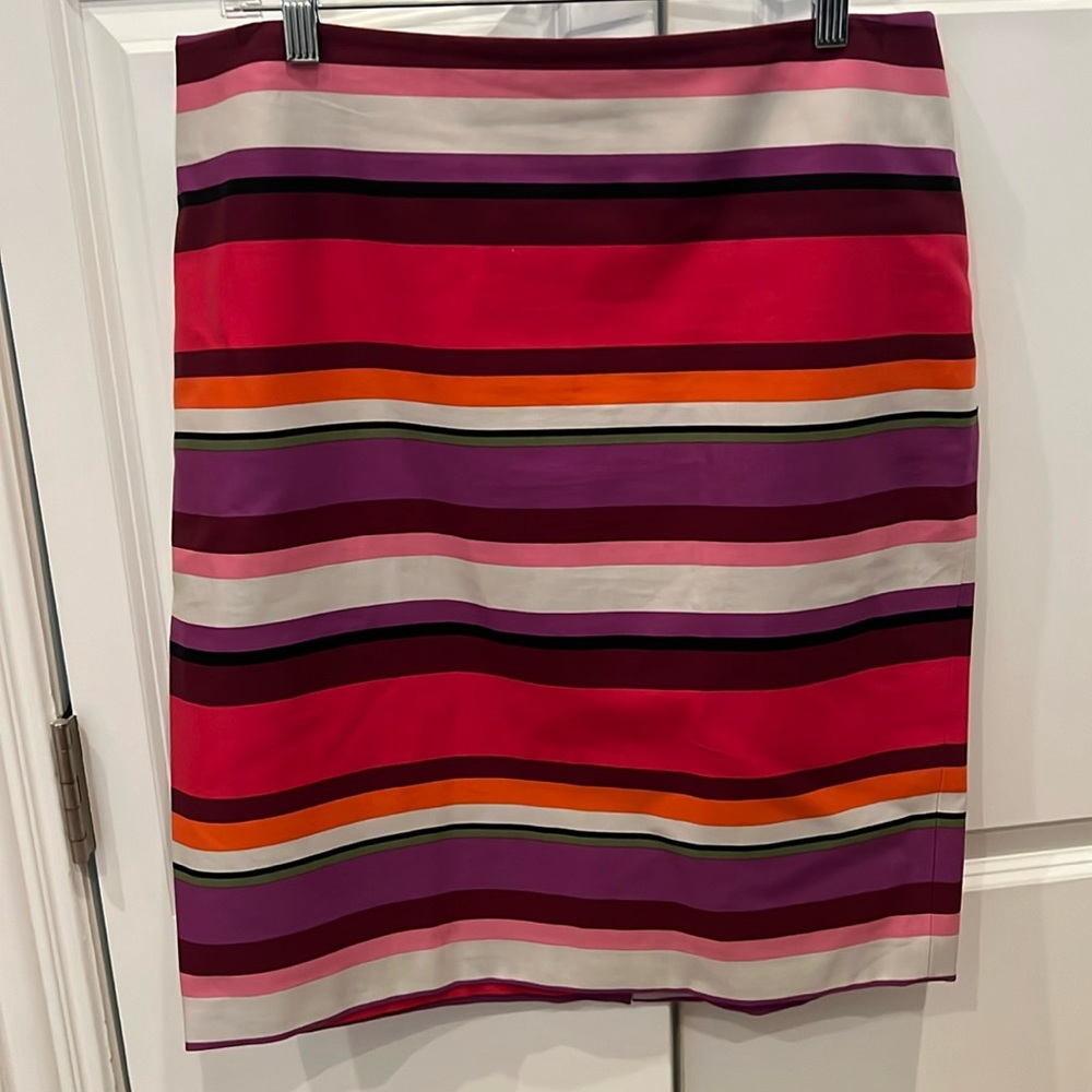 Liz Claiborne Striped Pencil Skirt